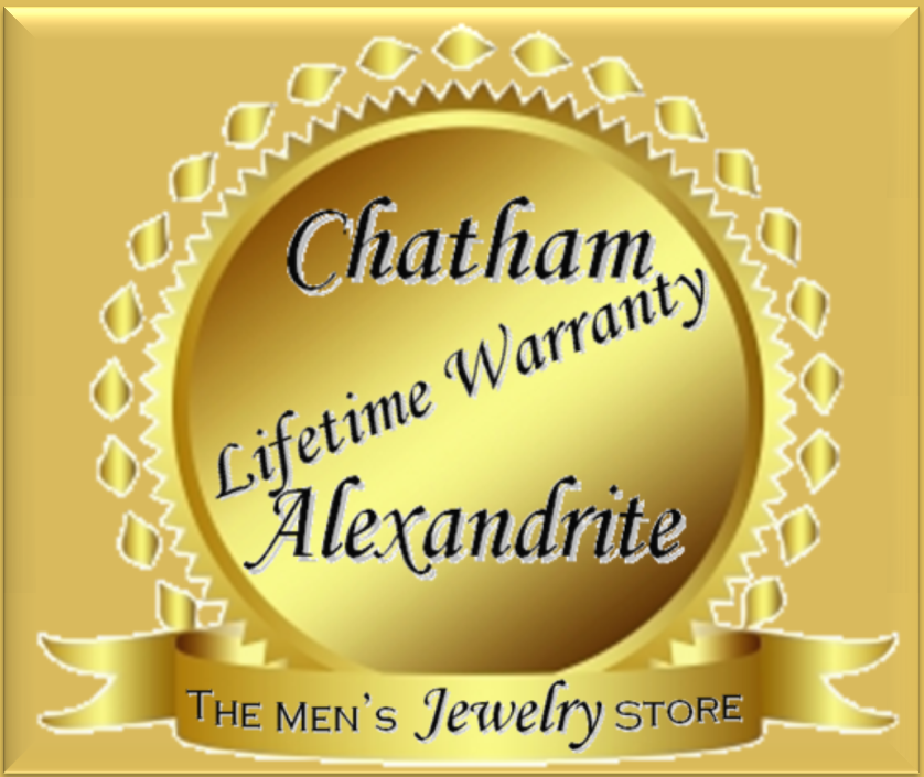 Chatham Alexandrite Lifetime Warranty The Men's Jewelry Store