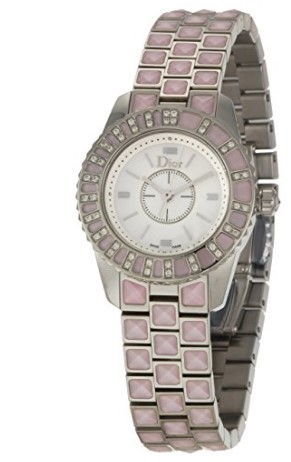 Christian Dior Women's CD112111M002 Christal Stainless-Steel Bracelet Watch.