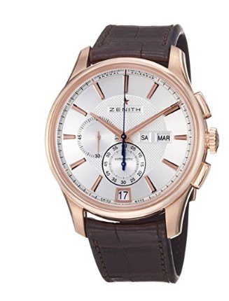 Zenith El Primero Captain Windsor Chronograph Mens Rose Gold Watch 18.2070.4054/02.C711.