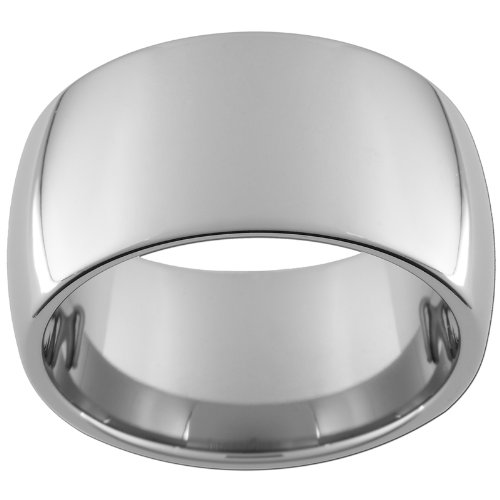 12 MM Comfort Fit Dome Ring with Life Time Sizing Guaranty