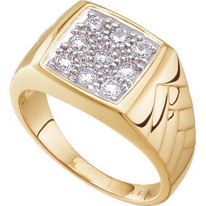 14k-yellow-gold-diamond-ring-for-men-60654 - Boomer Style