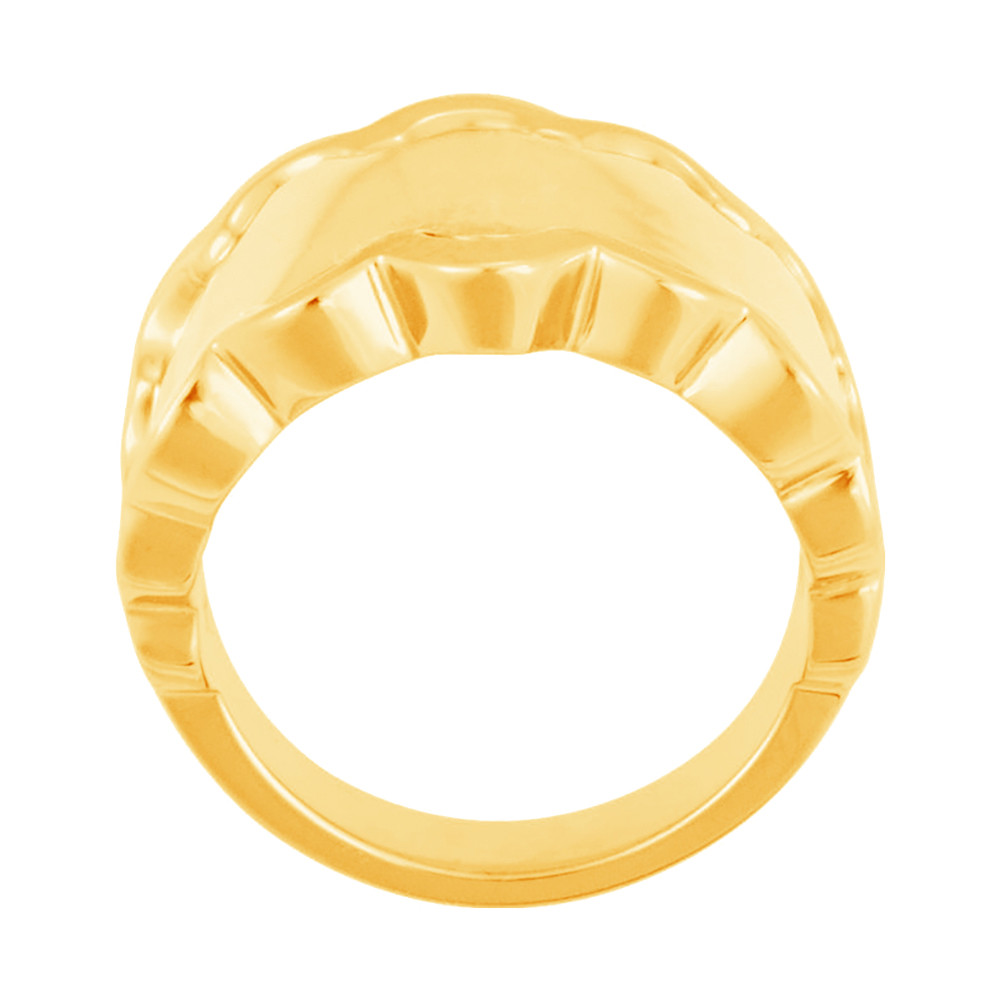 Fashion Remount Freeform Ring, 16mm 14k Yellow Gold