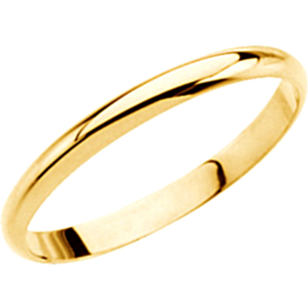 Children's Youth Band in 14k Yellow Gold