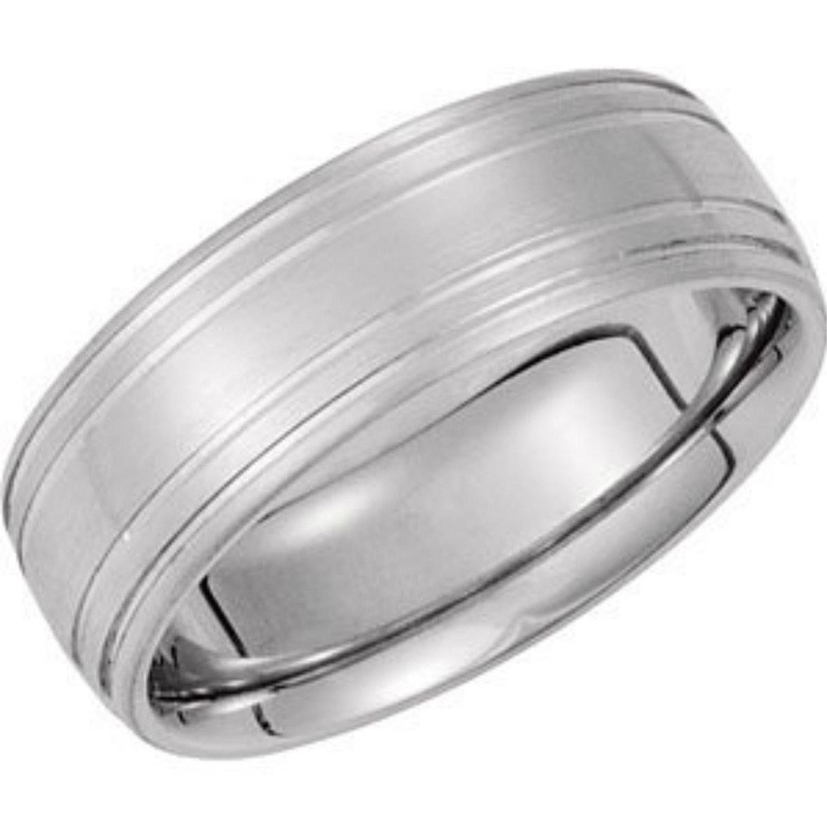 Designer Band 7mm 14kt White 