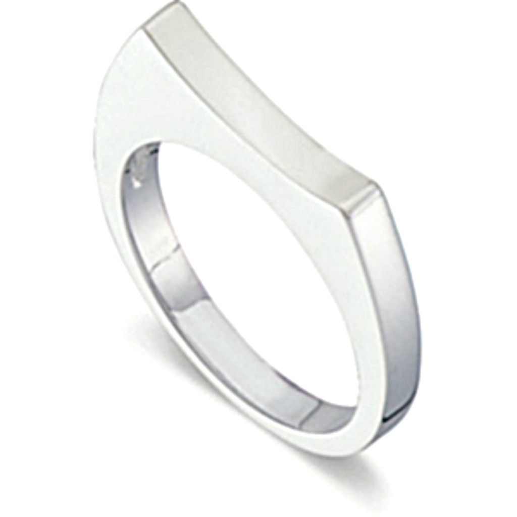 Fashion Stackable Ring, 2.75mm Sterling Sliver