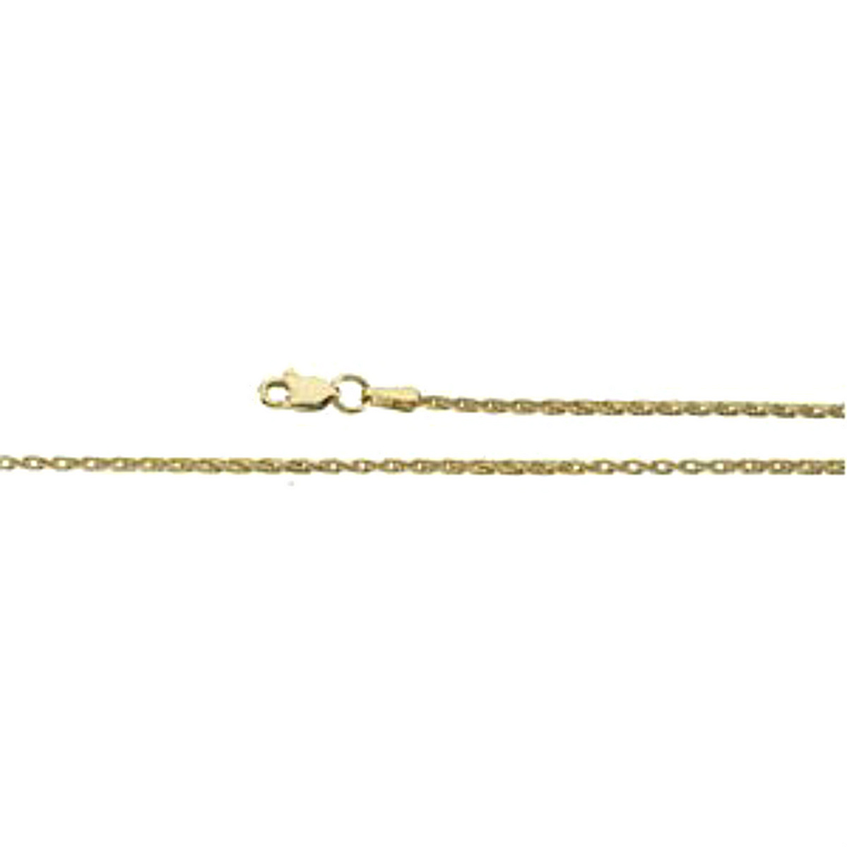 Wheat Chain, 14kt Yellow Gold, 7" (1.5 MM). 