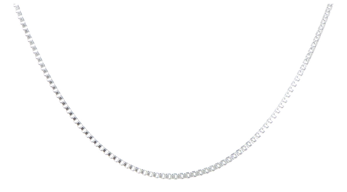  1.5mm stainless steel box chain.