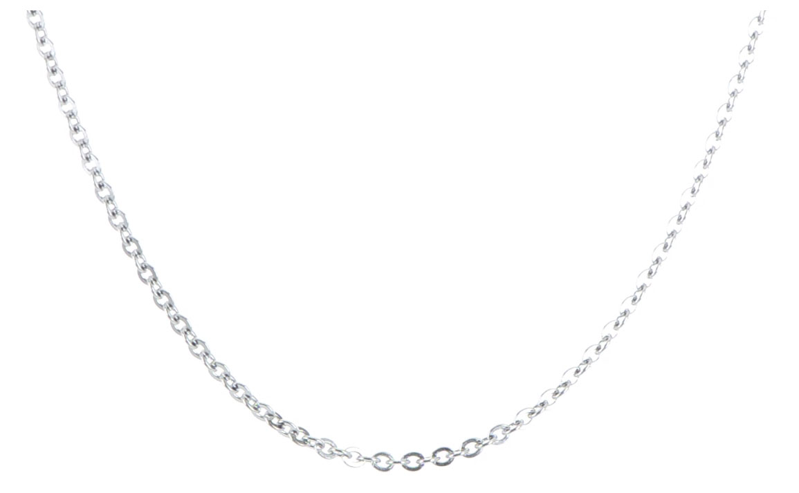  2.3mm stainless steel cable chain.