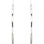 Sterling Silver 12mm Endless Hoop Earrings