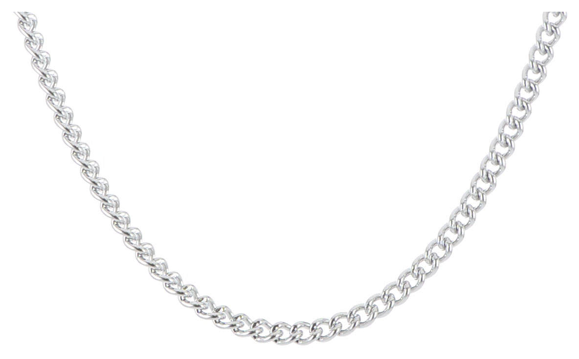 Stainless Steel 4.0mm 18in Round Curb Chain.