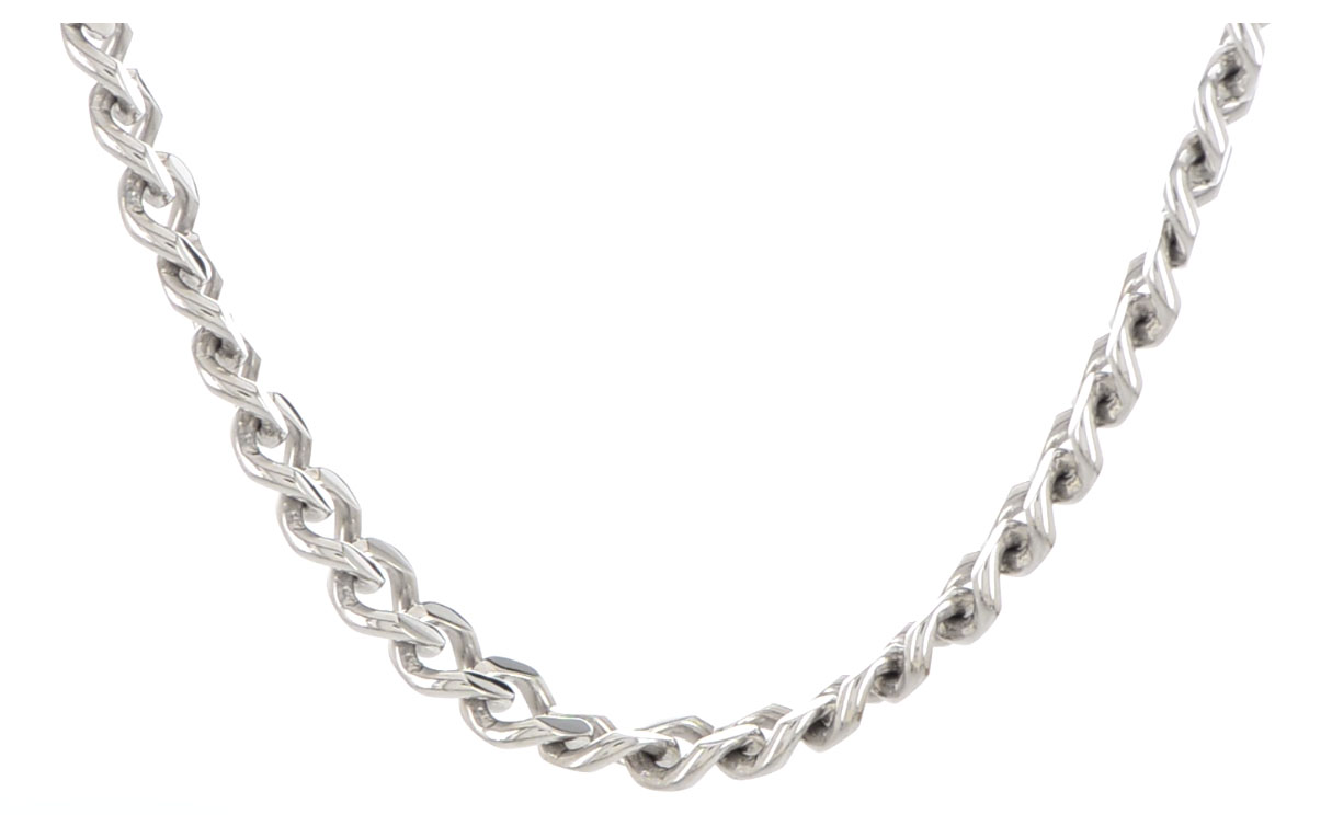 Stainless Steel 7.5mm 20in Curb Chain.