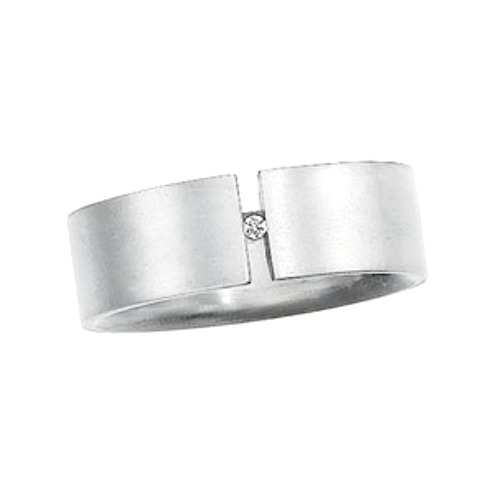 Diamond Titanium Spexton Ring