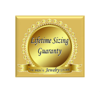 Many of our titanium rings have a lifetime sizing guaranty.