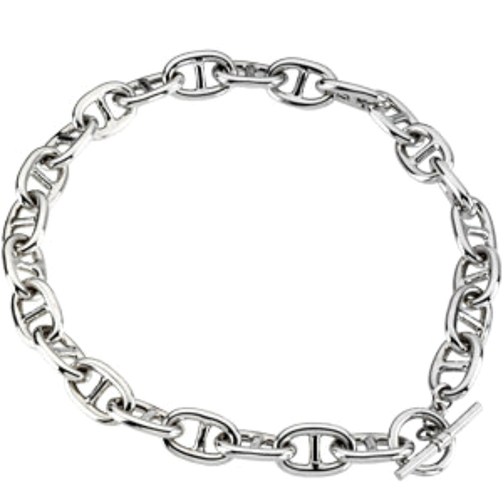  Anchor Sterling Silver Link Chain Necklace or Bracelet. 