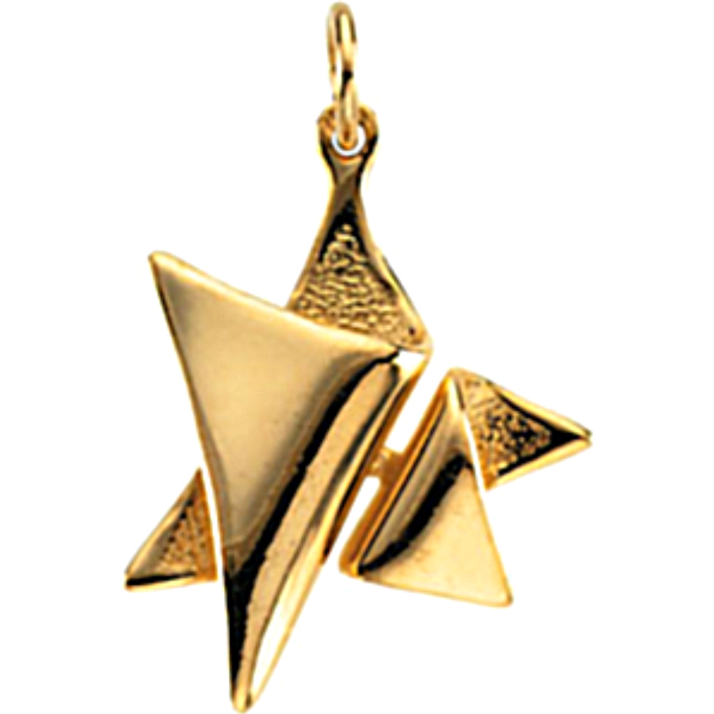 Gold Star of David. 