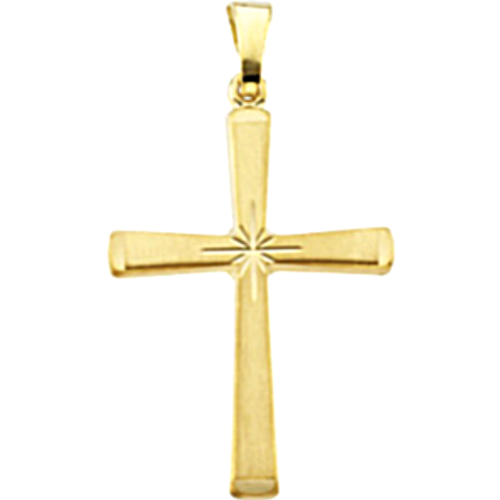 Hollow Cross Pendant. 