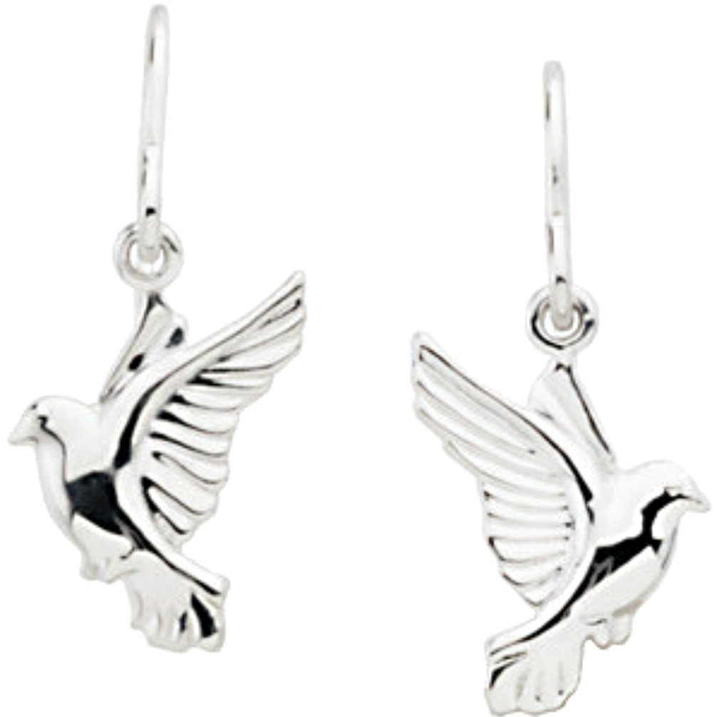 Wings of Remembrance dangle earrings. 