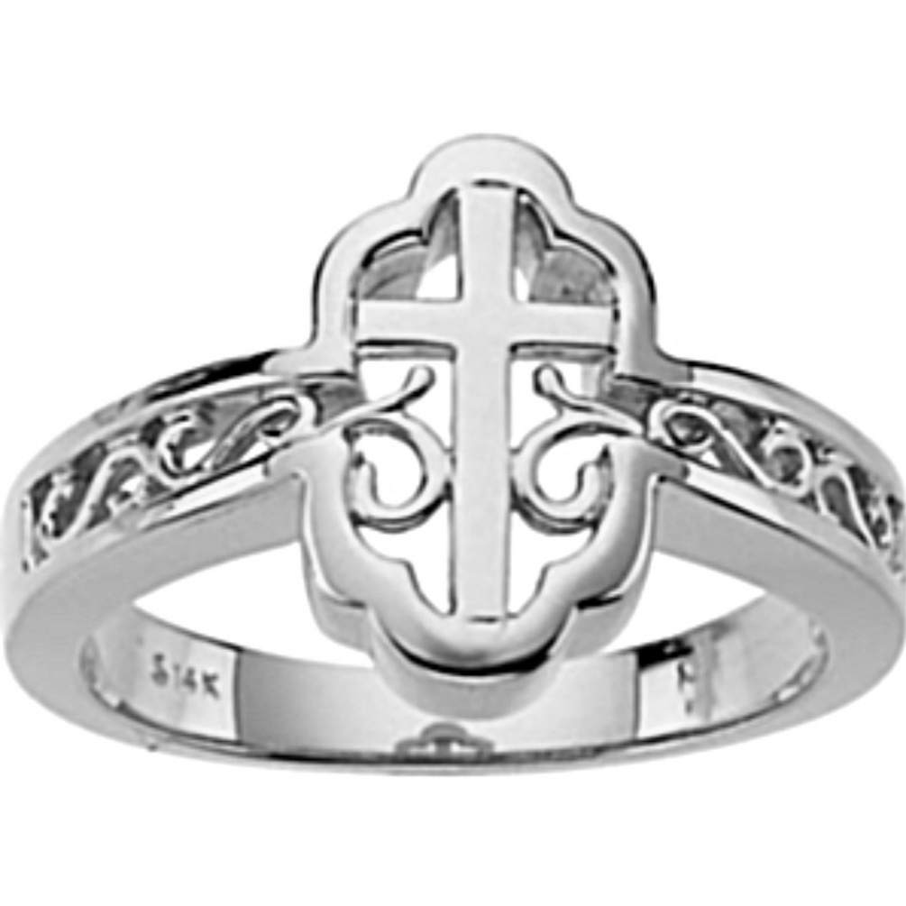 Cross design Ring. 