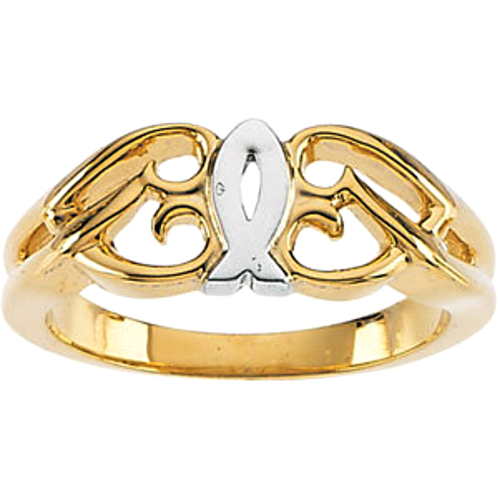 Ichthus (Fish) Ring. 