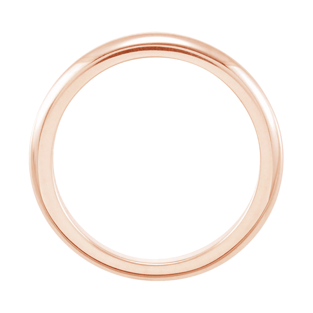 Stackable 2.9mm 10k Rose Gold Band