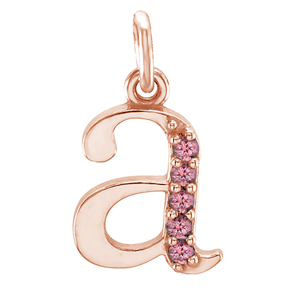 pink passion topaz small case pendant.