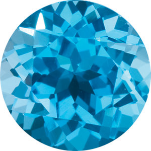 swiss blue topaz gemstone.