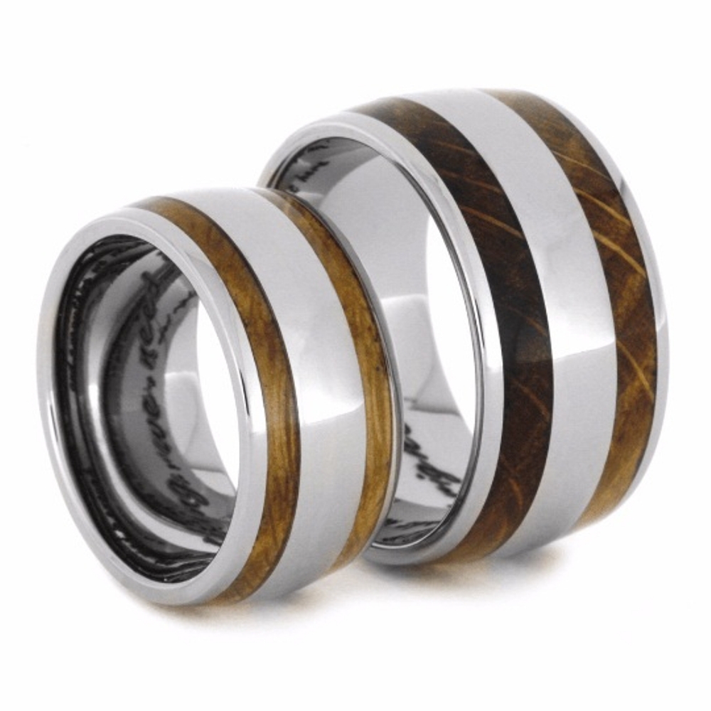 Shipped straight from Lynchburg Tennessee to my design studio. This rugged, handcrafted ring originates from an authentic Tennessee whiskey barrel.