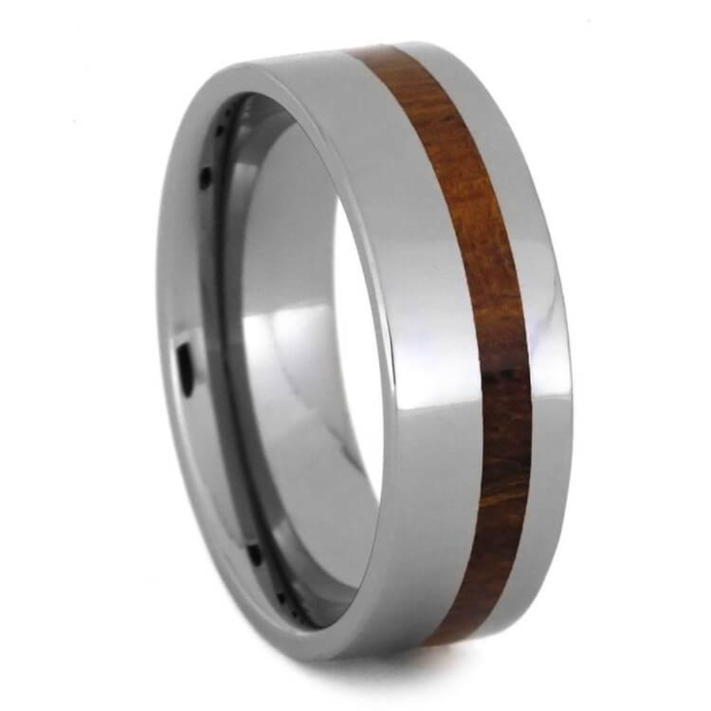 Ironwood Tungsten 8mm Comfort-Fit Wedding Band