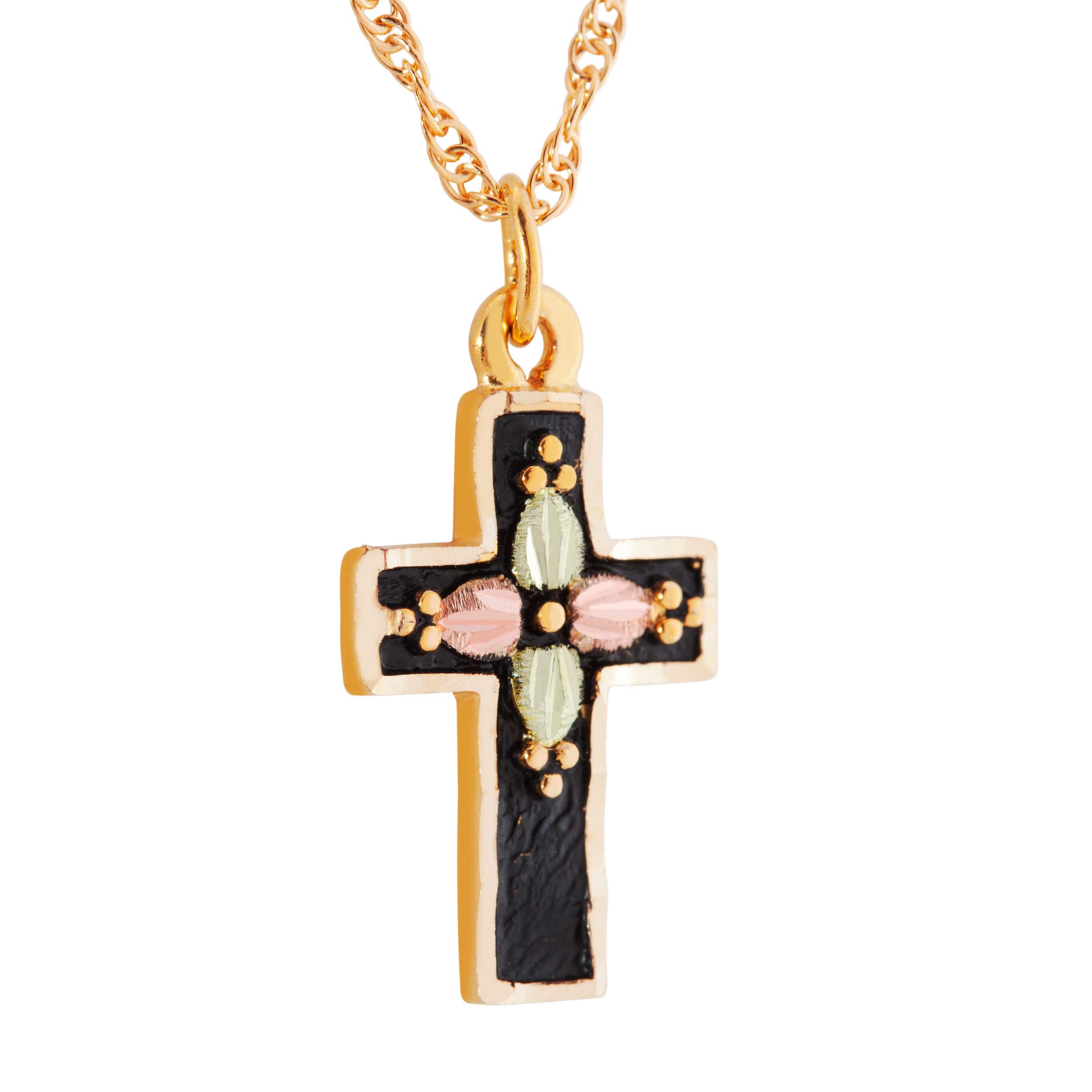 Black Hills Gold motif on Black Powder Cross. 