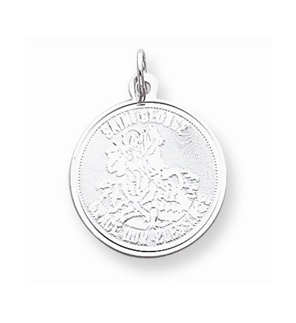 Sterling Silver St.George Medal