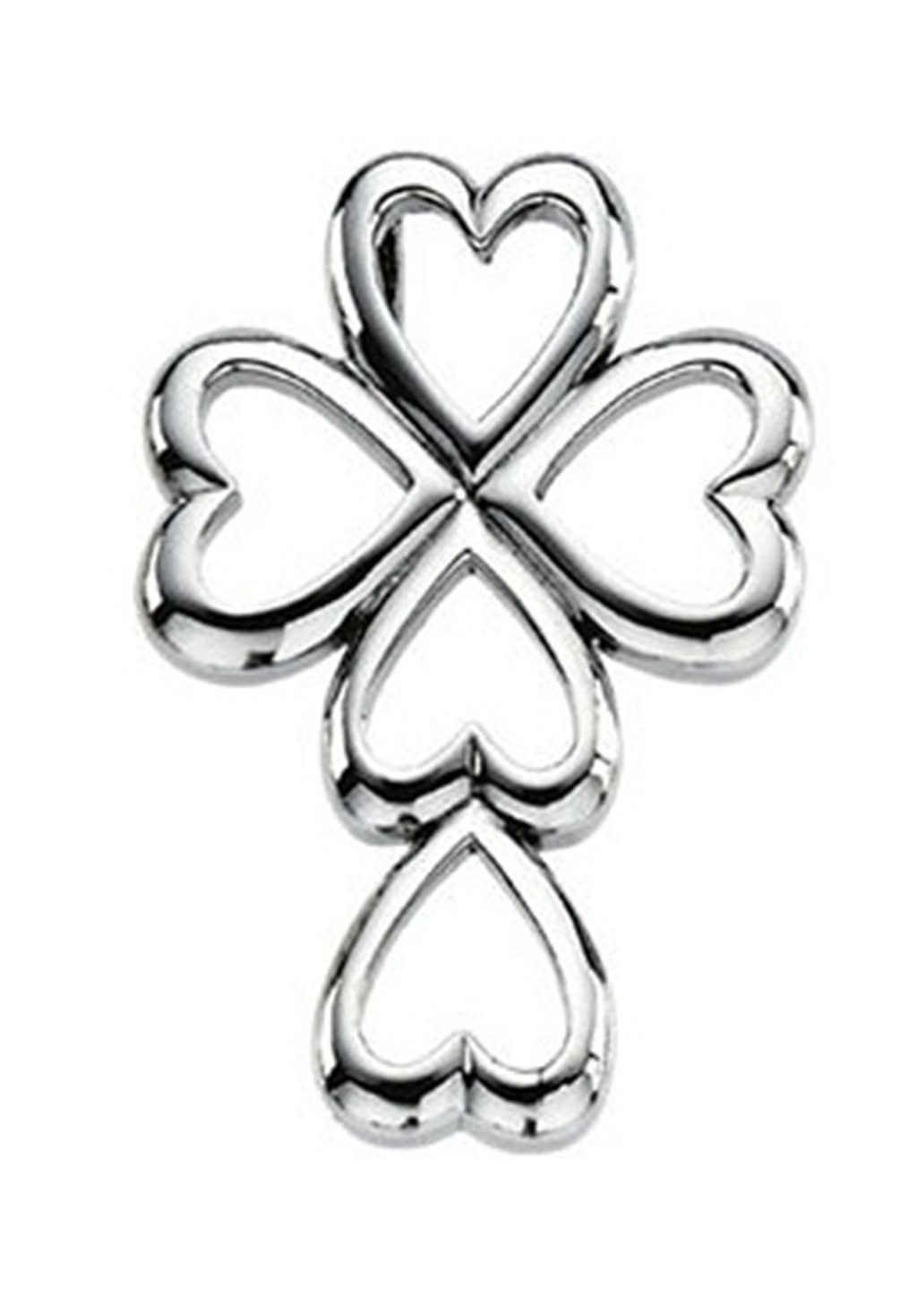  
Cross and Heart Pendant