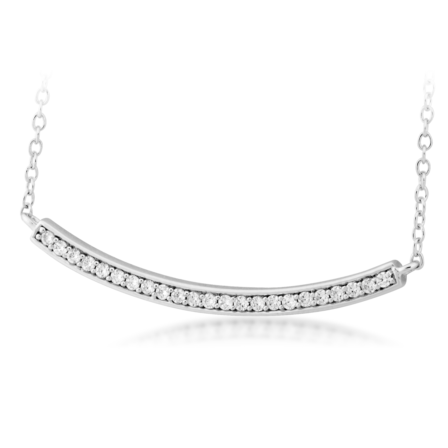 Sterling silver cz Pendant Necklace