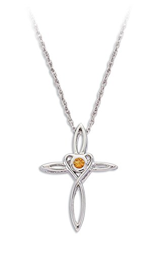 Black Hills Gold Cross in Sterling Silver. 