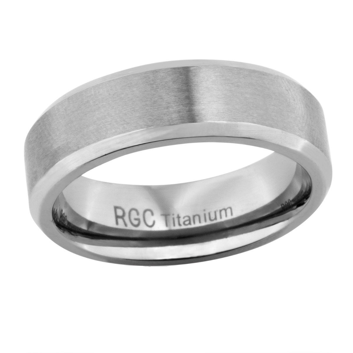 Men's Titanium Wedding Ring