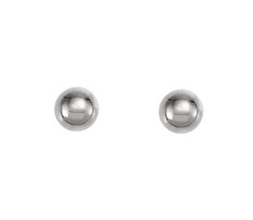 Ball Inverness Piercing Stud Earrings, Titanium