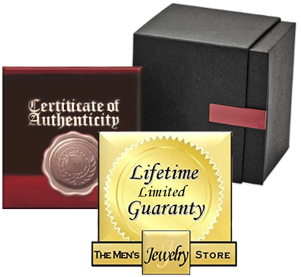 Every Edward Mirell Jewelry Comes with a Certificate of Authenticity, Packaged in a Gift Box and a Lifetime Limited Guaranty.