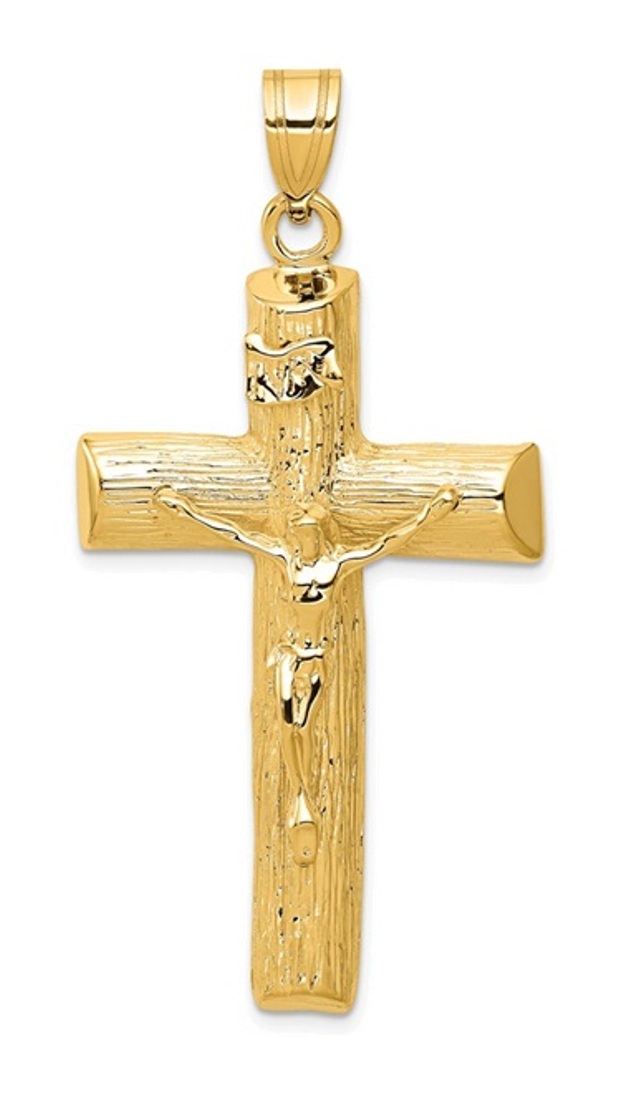 14k Crucifix Charm