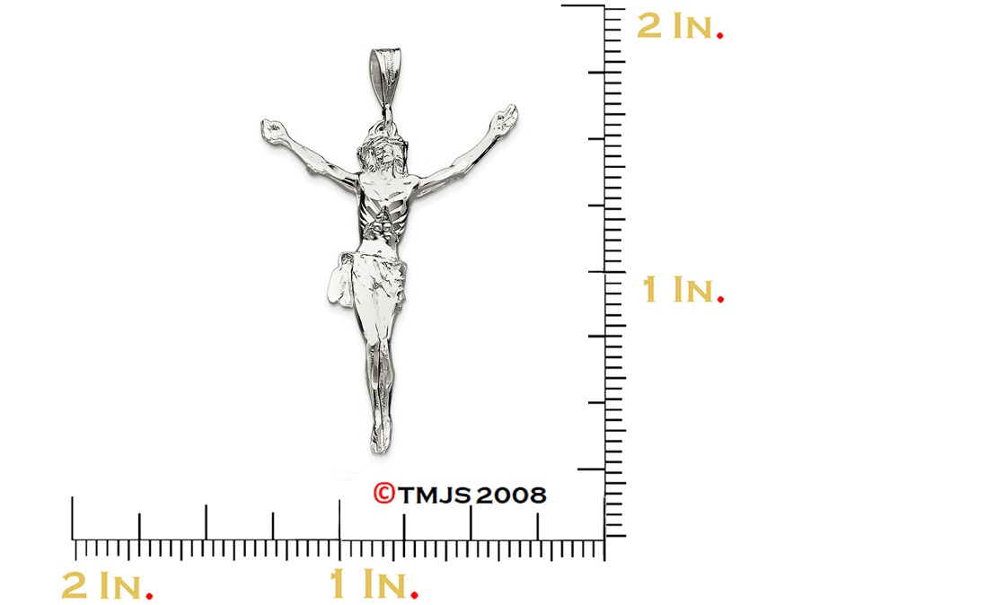 Mariner Cross Pendant, Rhodium-Plated Sterling Silver (23X19MM)