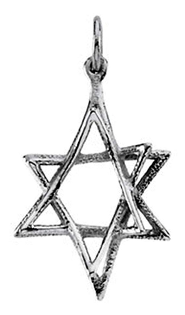 Star of David Sterling Silver Pendant