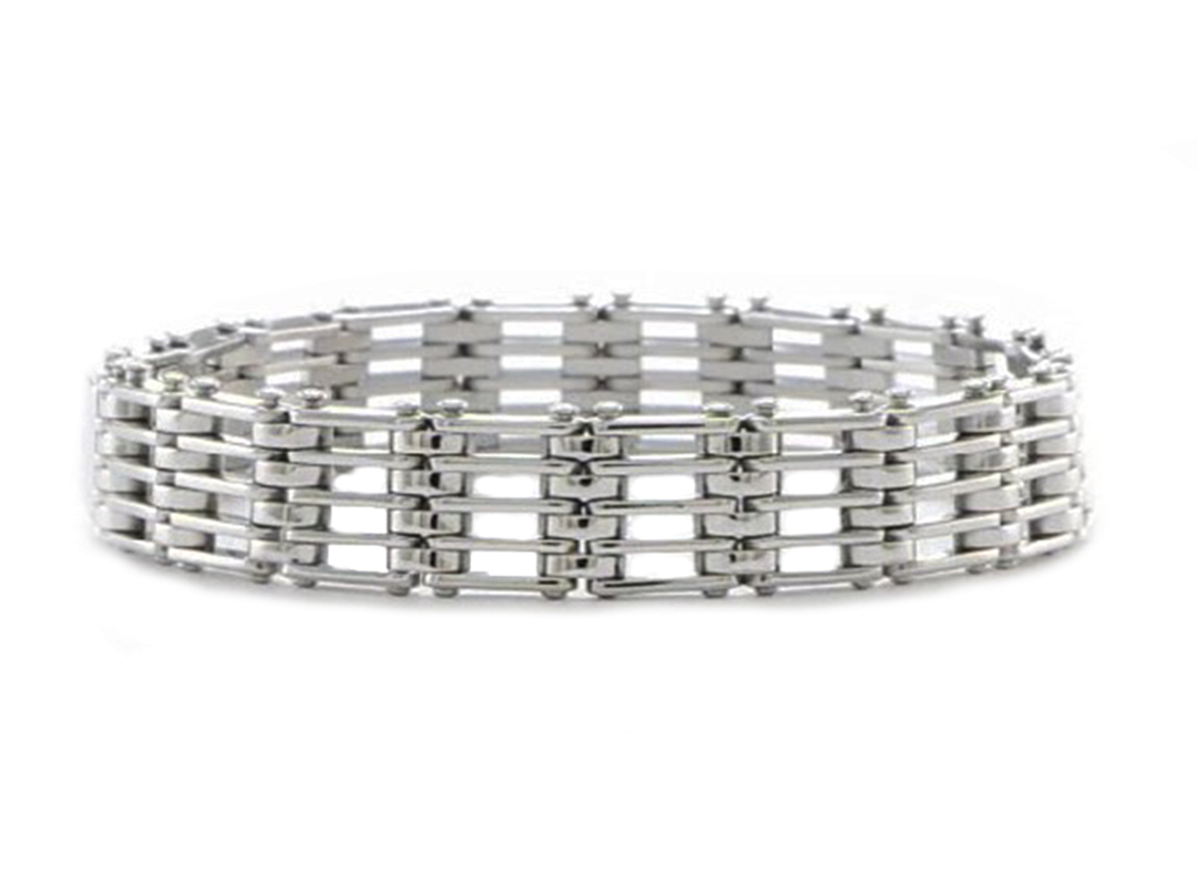 Stainless Steel Polished Bracelet, 8.5