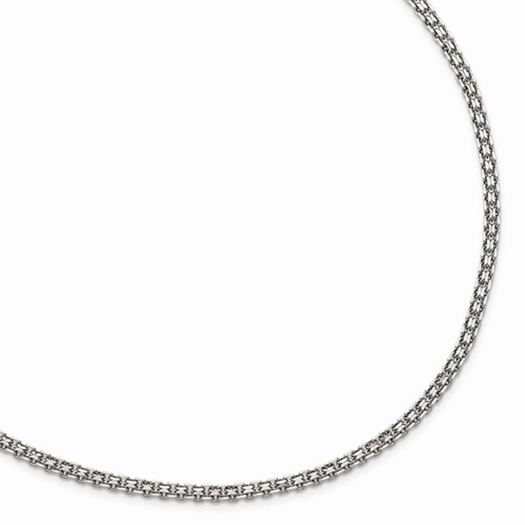 Bismark Chain Necklace,Stainless Steel, 20