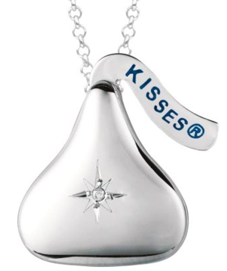 Hersheys Kisses Locket Necklace With Diamond 