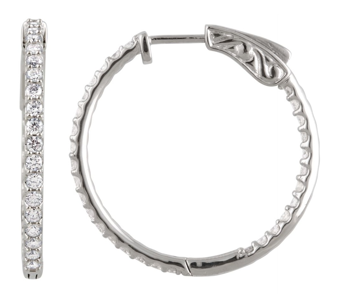 Gorgeous Hoop Earrings for The Men's Jewelry Store (for HER) - Boomer ...